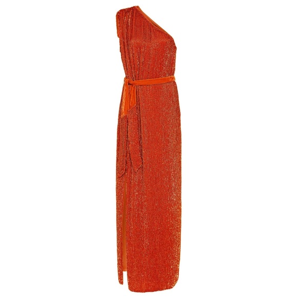 Retrofete Vivien One-Shoulder Sequin Dress - Picture 3 of 9